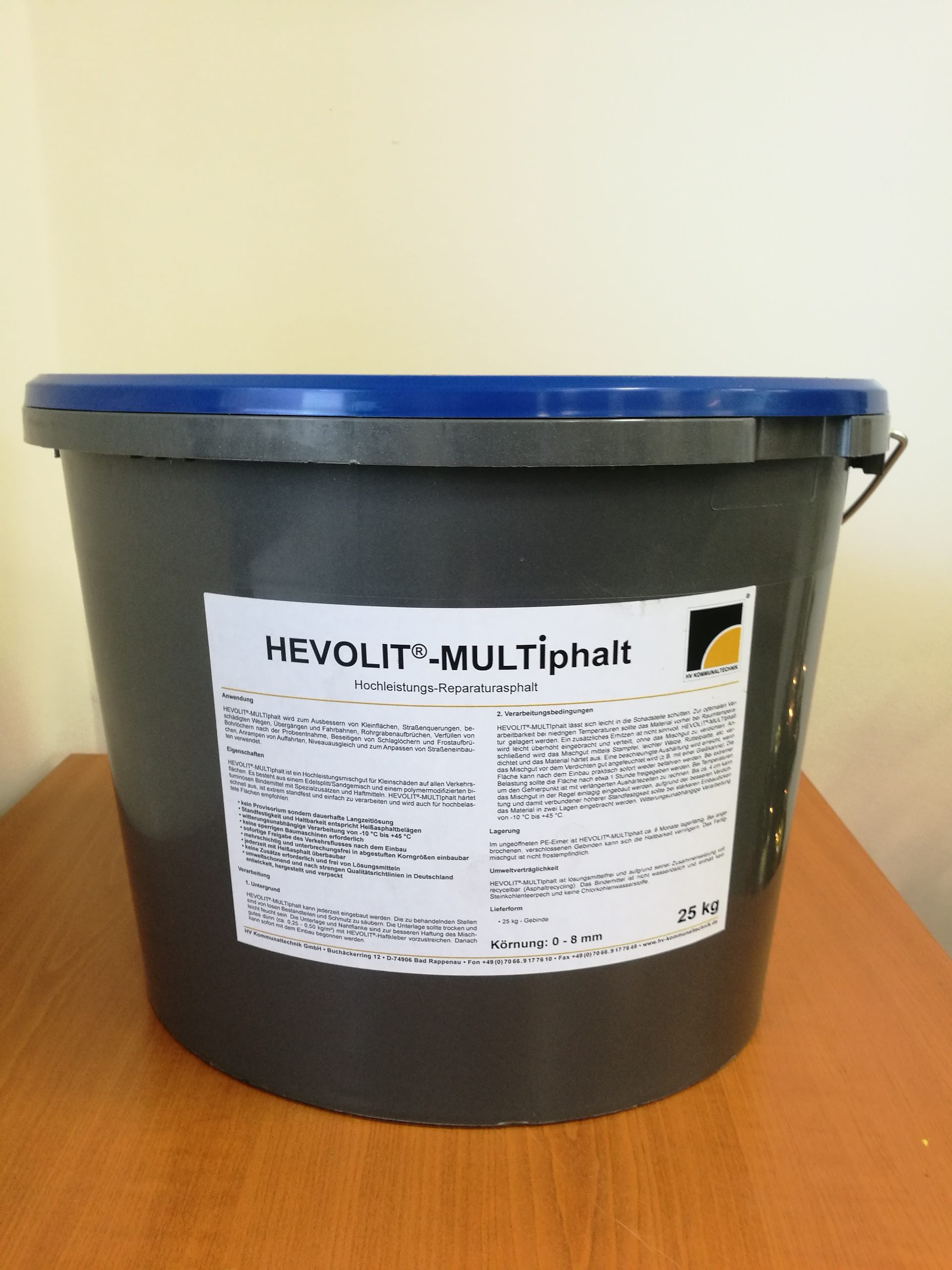 Reaktywna Mieszanka Asfaltowa, beton asfaltowy Hevolit Multiphalt EUROKAN 25kg - obrazek 4